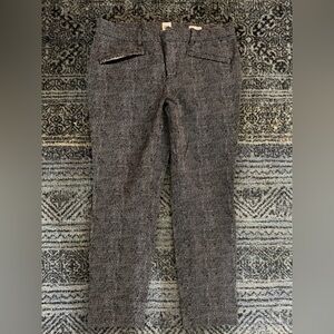 Gap Skinny Ankle Dress Pant Printed 25” Inseam Stretchy (These are the best!)